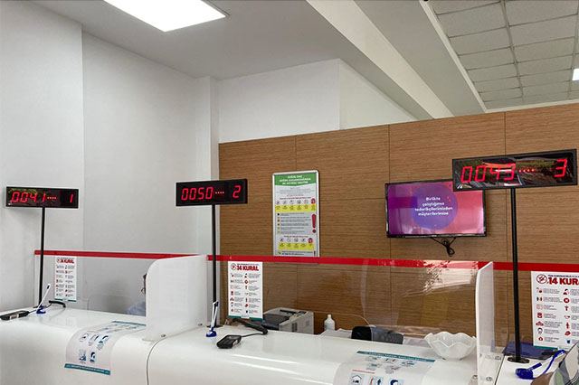 vezne sıramatik sistemi